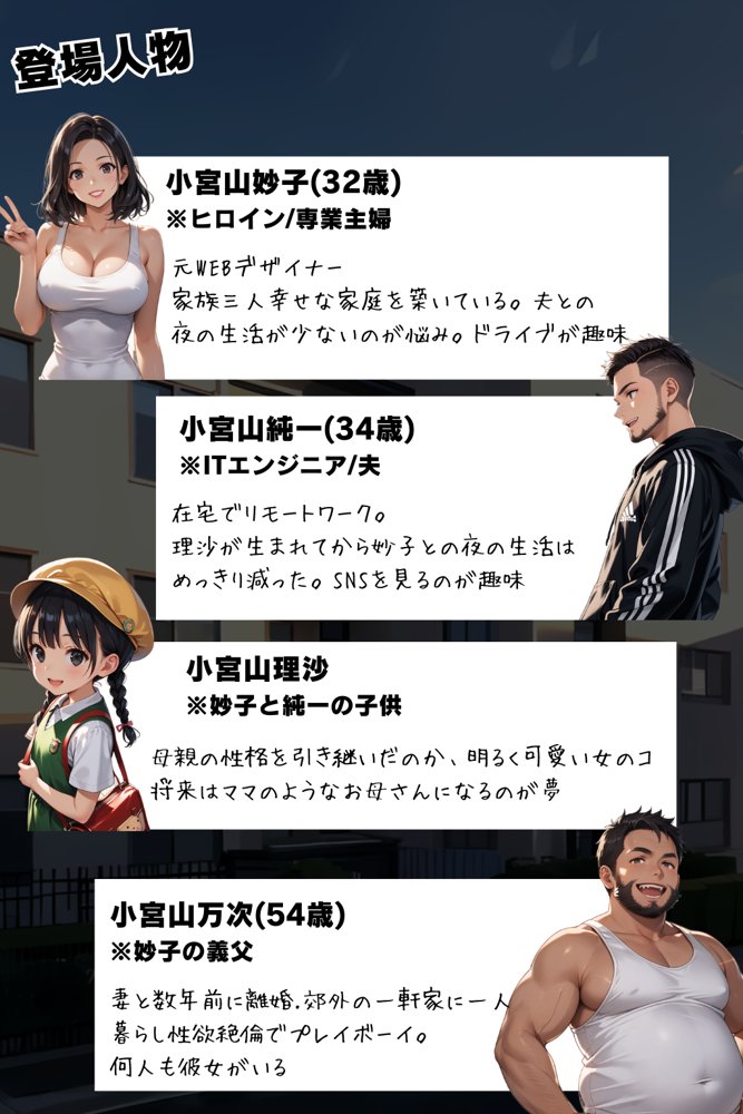 義父の計画 5 〜種付け記念日〜 妙子編 （上巻） エロ同人誌画像 002