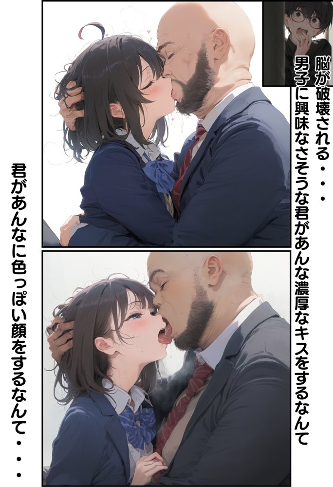 地味で華奢な裏垢女子がおじさんに甘やかされてハメ撮り撮影〜BSS編、僕が先に好きだったのに〜 エロ同人誌画像 039