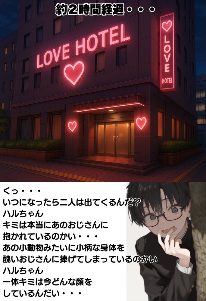 地味で華奢な裏垢女子がおじさんに甘やかされてハメ撮り撮影〜BSS編、僕が先に好きだったのに〜 エロ同人誌画像 086