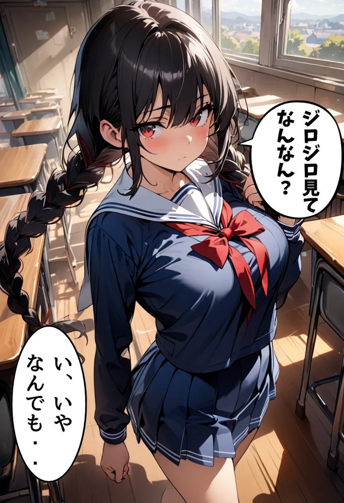 同級生の地味子が巨乳美少女になった話 エロ同人誌画像 011