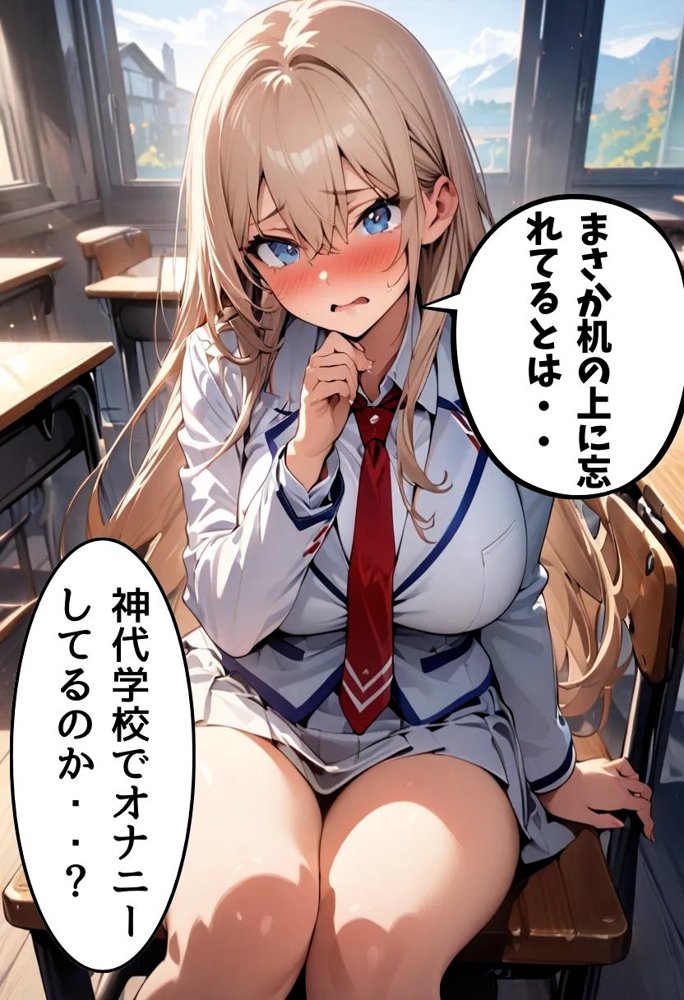 爆乳生徒会長とえっちな主従関係 エロ同人誌画像 012