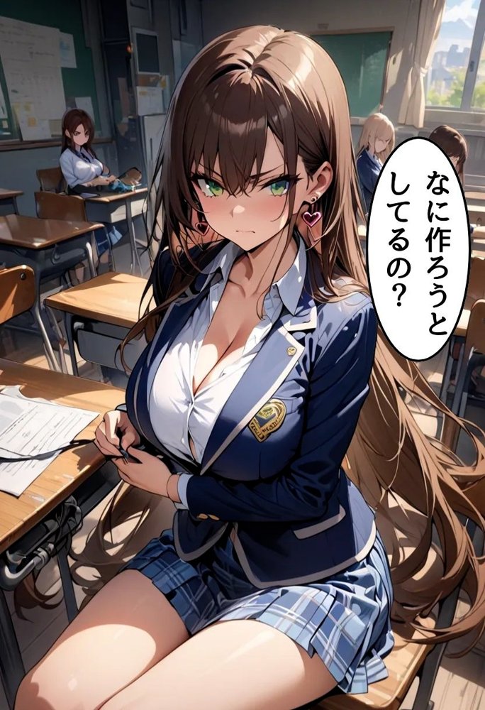 爆乳不良ギャルのマンコ使わせてもらった話 エロ同人誌画像 012