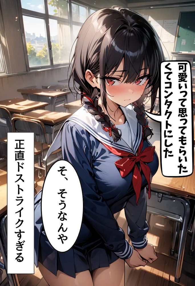 同級生の地味子が巨乳美少女になった話 エロ同人誌画像 013