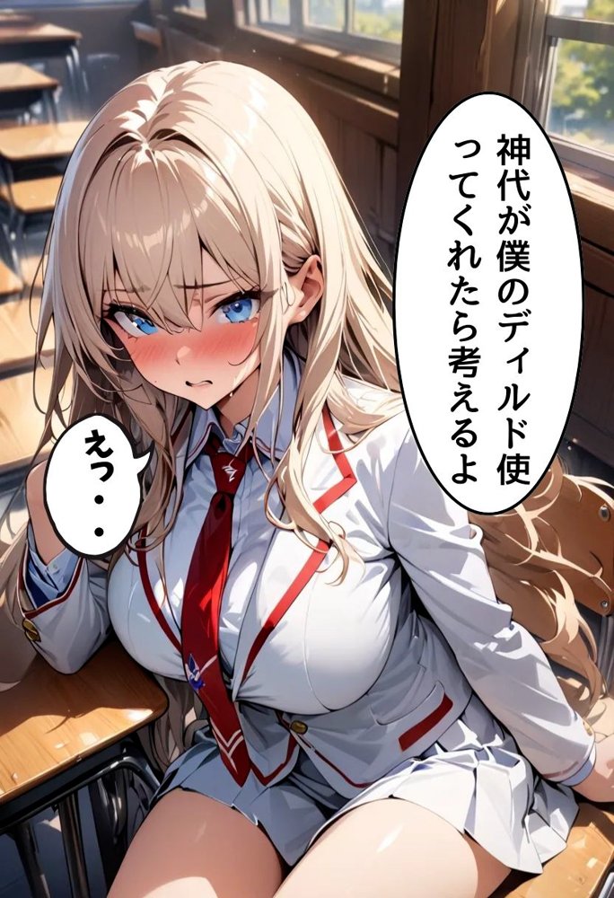 爆乳生徒会長とえっちな主従関係 エロ同人誌画像 015