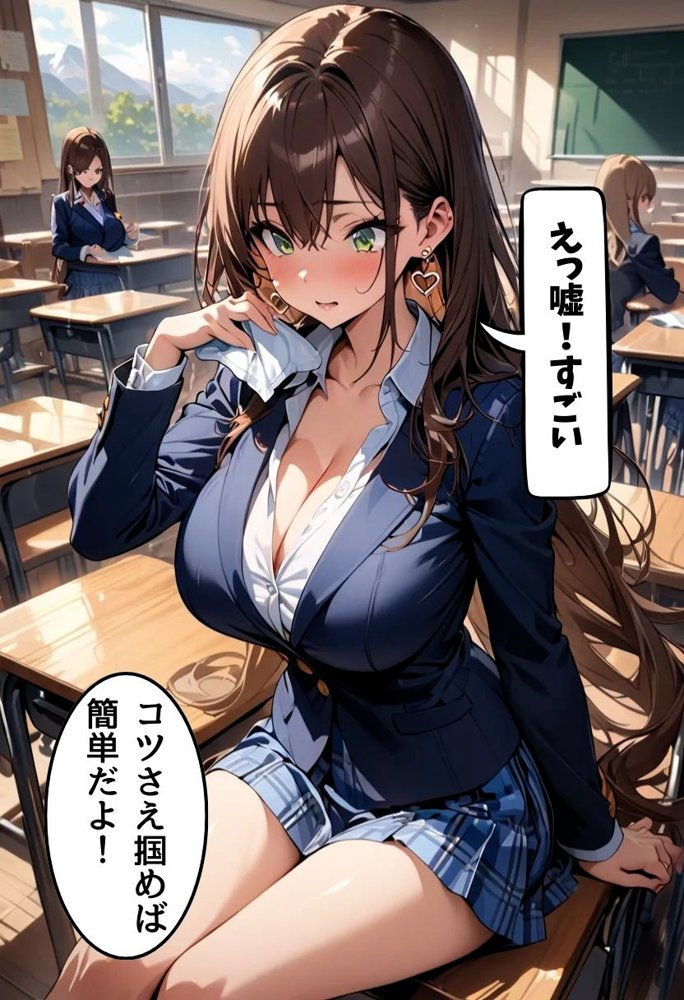 爆乳不良ギャルのマンコ使わせてもらった話 エロ同人誌画像 015