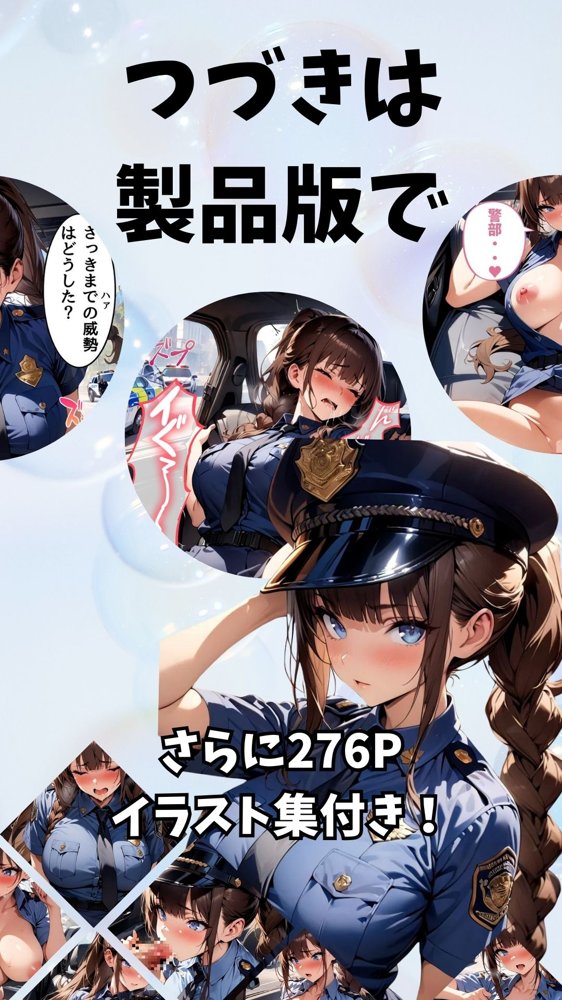 爆乳警察官の秘密の活動 エロ同人誌画像 017
