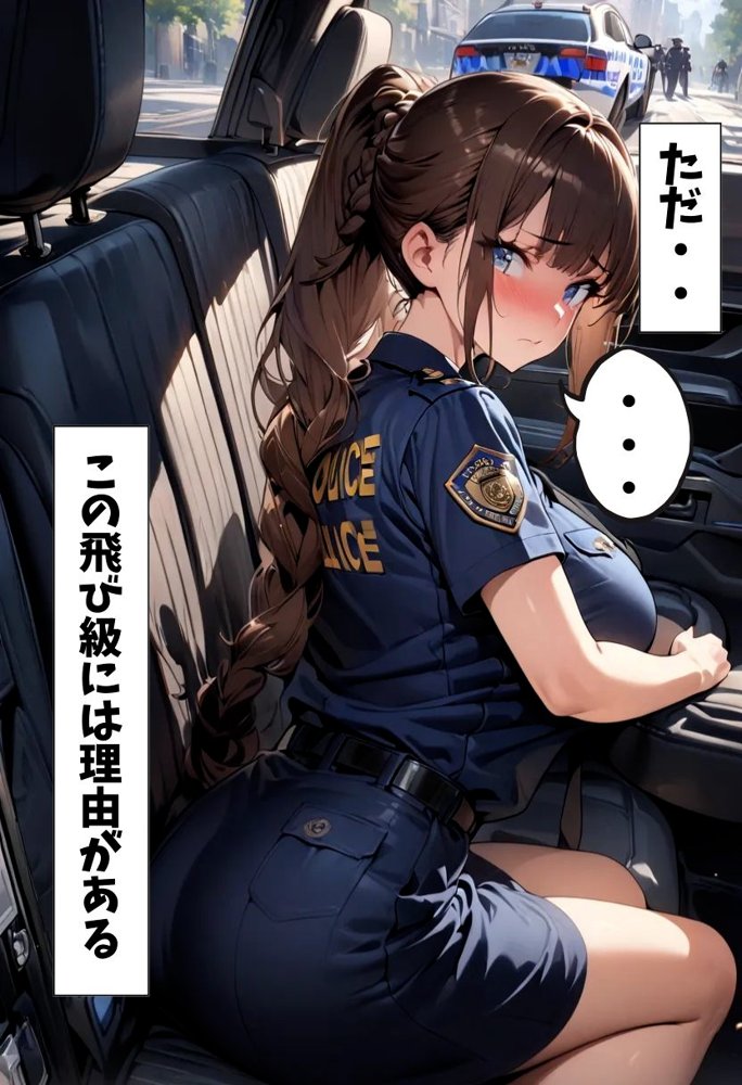 爆乳警察官の秘密の活動 エロ同人誌画像 004