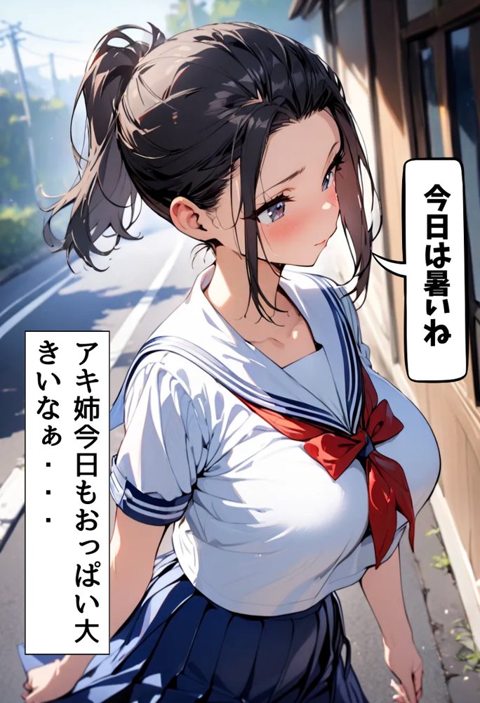 爆乳お姉ちゃんとイケない関係 エロ同人誌画像 006