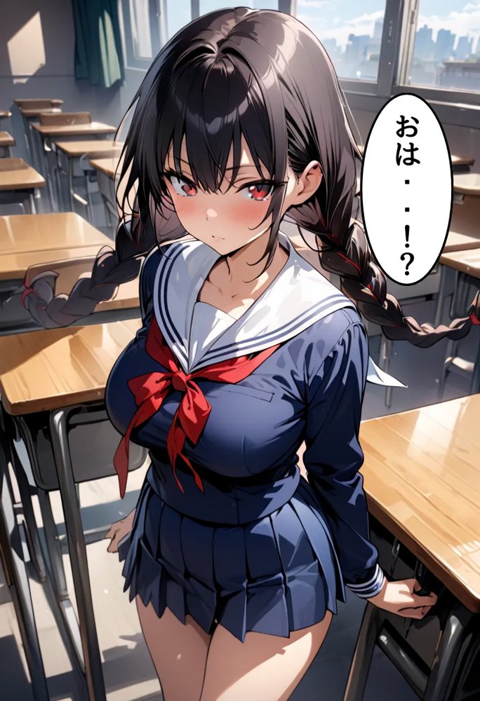 同級生の地味子が巨乳美少女になった話 エロ同人誌画像 009