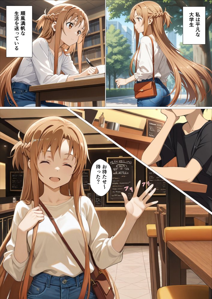 君の前で犯●れるカラダ エロ同人誌画像 004