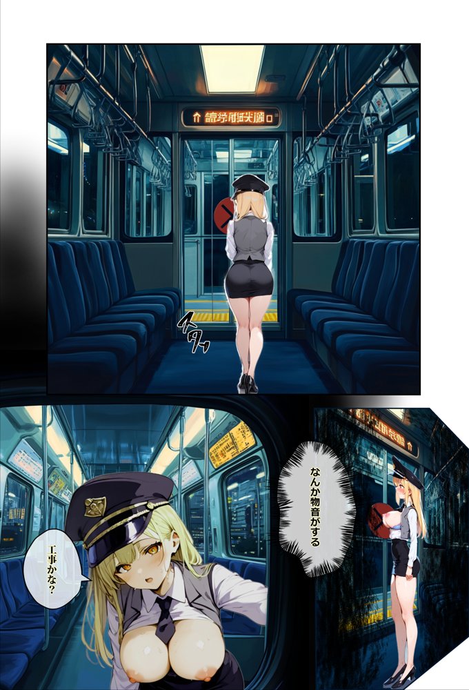 痴●されたいだけの学年1位をNTRの中で肉便器にした話〜中出し列車で働くビッチ〜 エロ同人誌画像 040