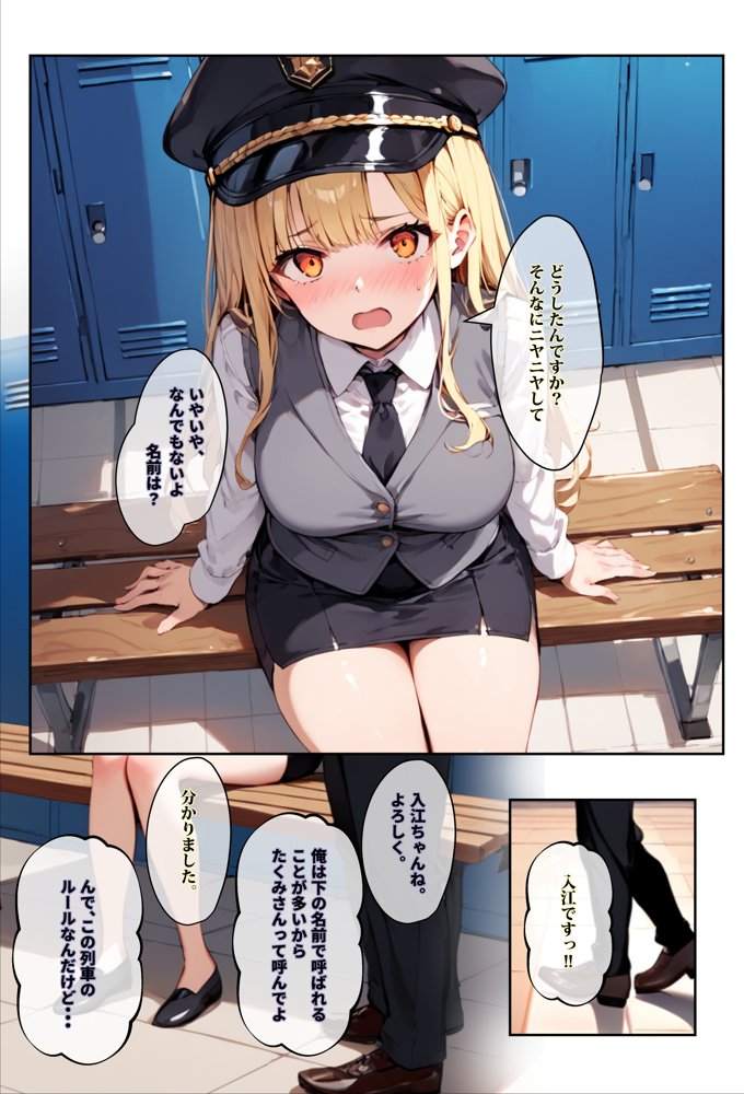 痴●されたいだけの学年1位をNTRの中で肉便器にした話〜中出し列車で働くビッチ〜 エロ同人誌画像 006