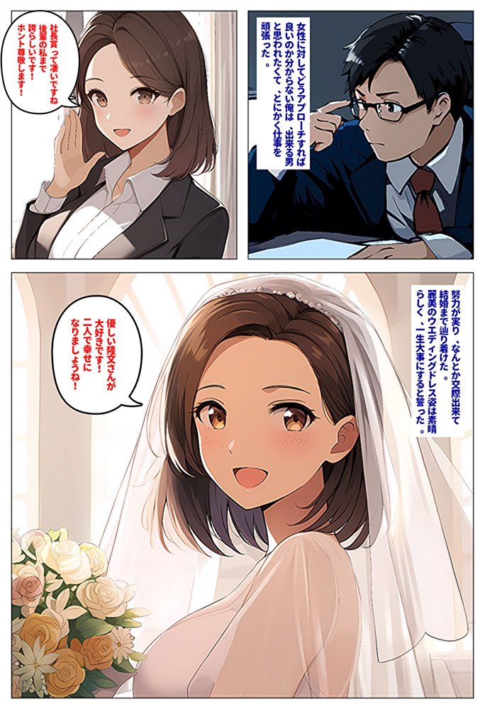 間男の提案に乗って不倫現場を目撃したら、最愛の妻が土下座してセックスのお願いをした。 エロ同人誌画像 010