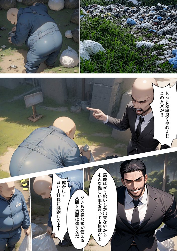 ティーパーティーのお姫様が用務員のおっさんに寝取られる話 〜ミカNTR〜 エロ同人誌画像 004