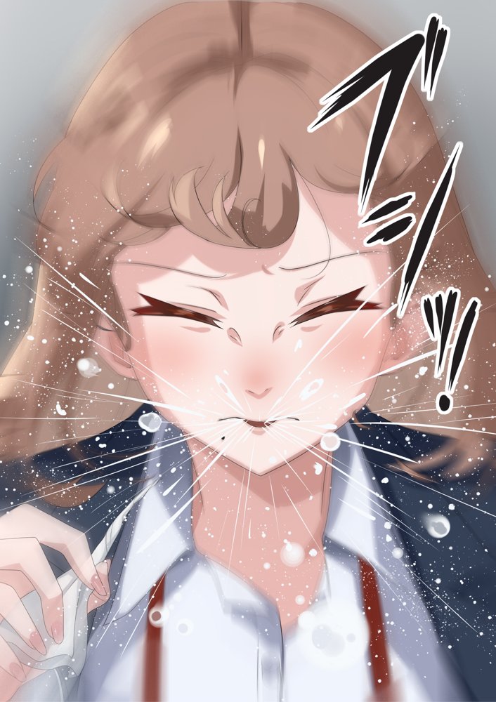 美麗様の唾責め エロ同人誌画像 010