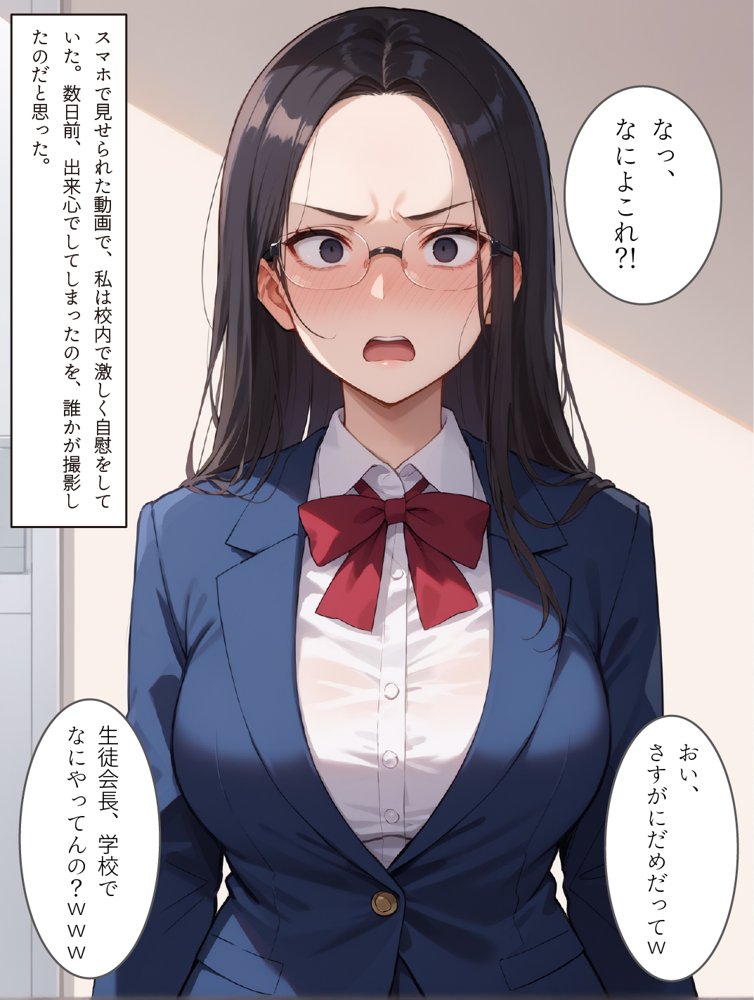 生徒会長「斉藤美月」の受難 エロ同人誌画像 007