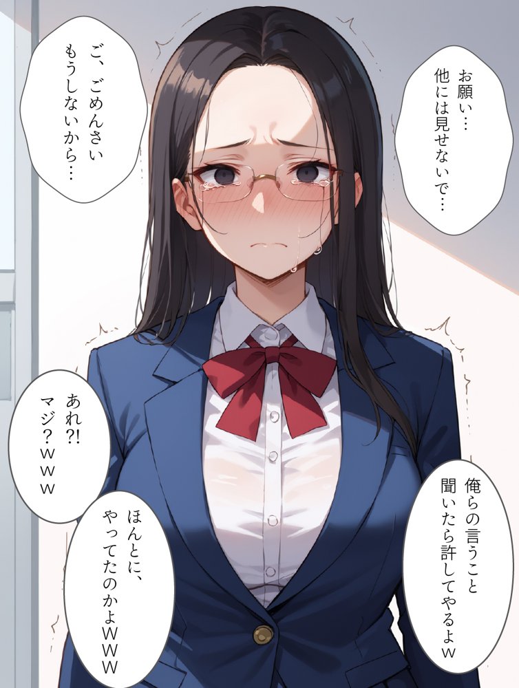 生徒会長「斉藤美月」の受難 エロ同人誌画像 008