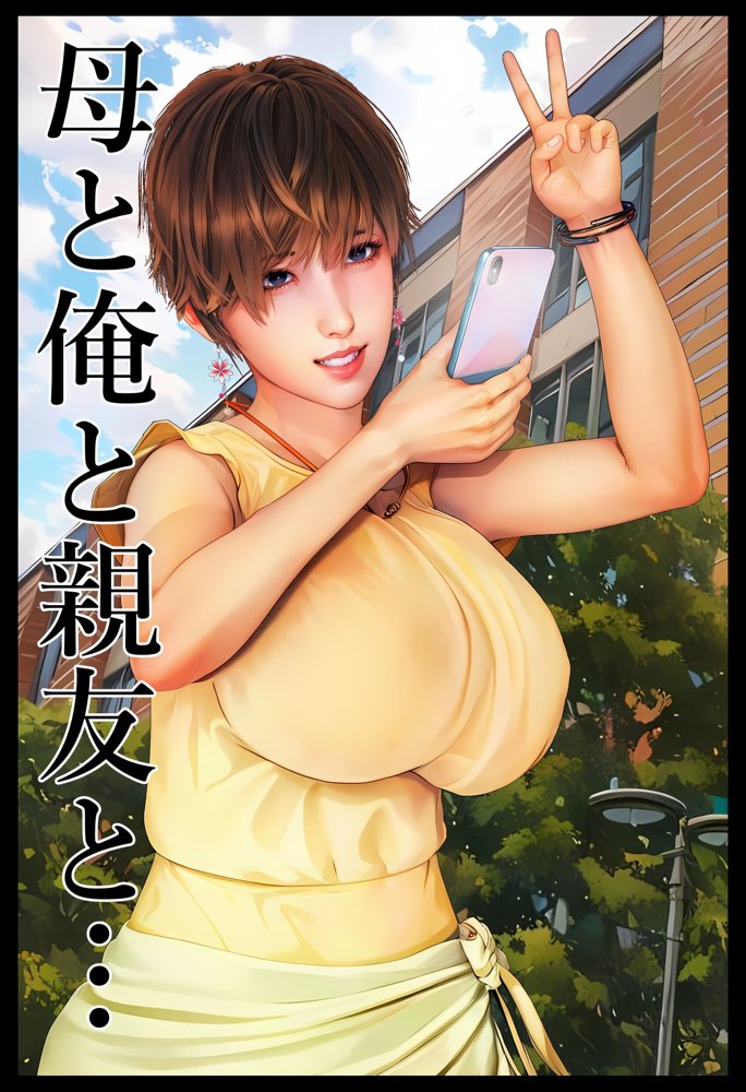 母と俺と親友と… エロ同人誌画像 006