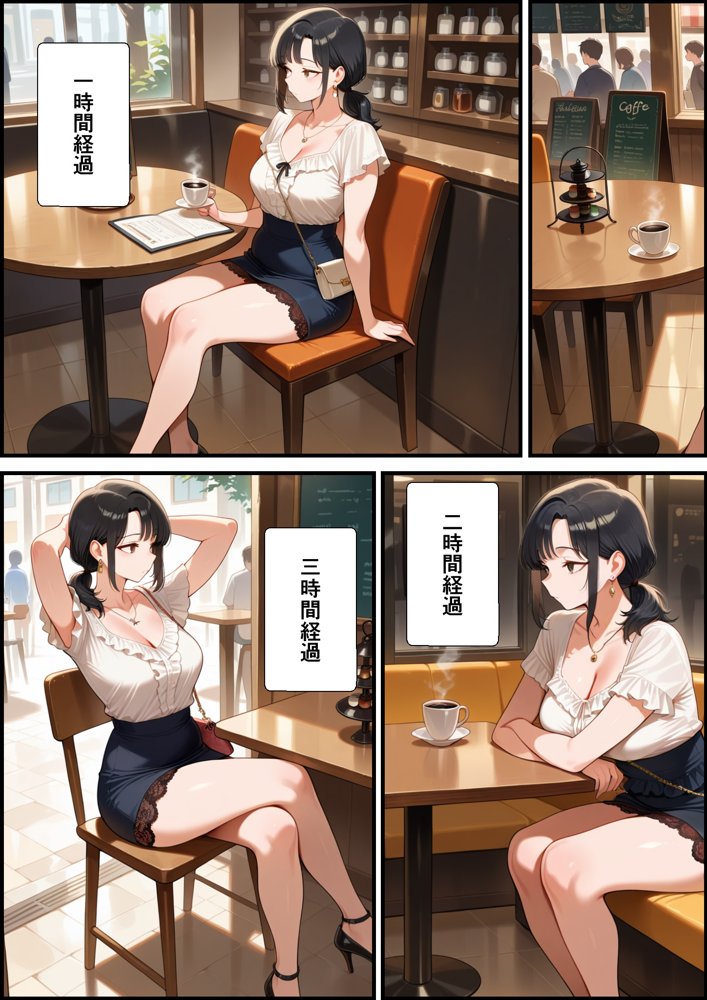 妻が毒オジにナンパされて媚薬を盛られた件 エロ同人誌画像 012