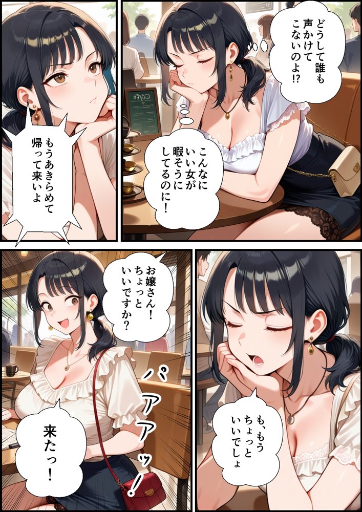 妻が毒オジにナンパされて媚薬を盛られた件 エロ同人誌画像 013