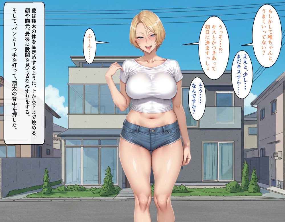 ビンビン勃起乳首の年上ビッチギャルに俺が逆寝取りされるまで1 エロ同人誌画像 005