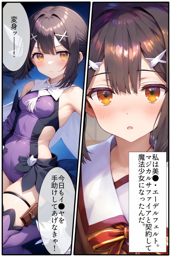 寝取られ快楽テイスティング（美〇・エーデルフェルト編） エロ同人誌画像 001