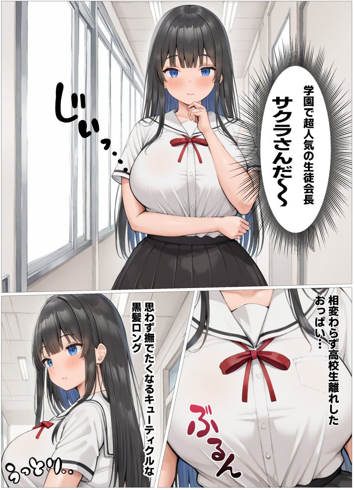寝取られたくなくて超努力したら…寝取り男要素満載になってハーレムをする 〜生徒会長は激エロでセックスも優等生〜 エロ同人誌画像 015