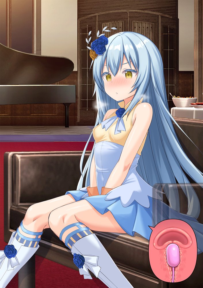 美少女ボディでゴスロリ魔王にレズ調教されメス堕ちした件 エロ同人誌画像 032