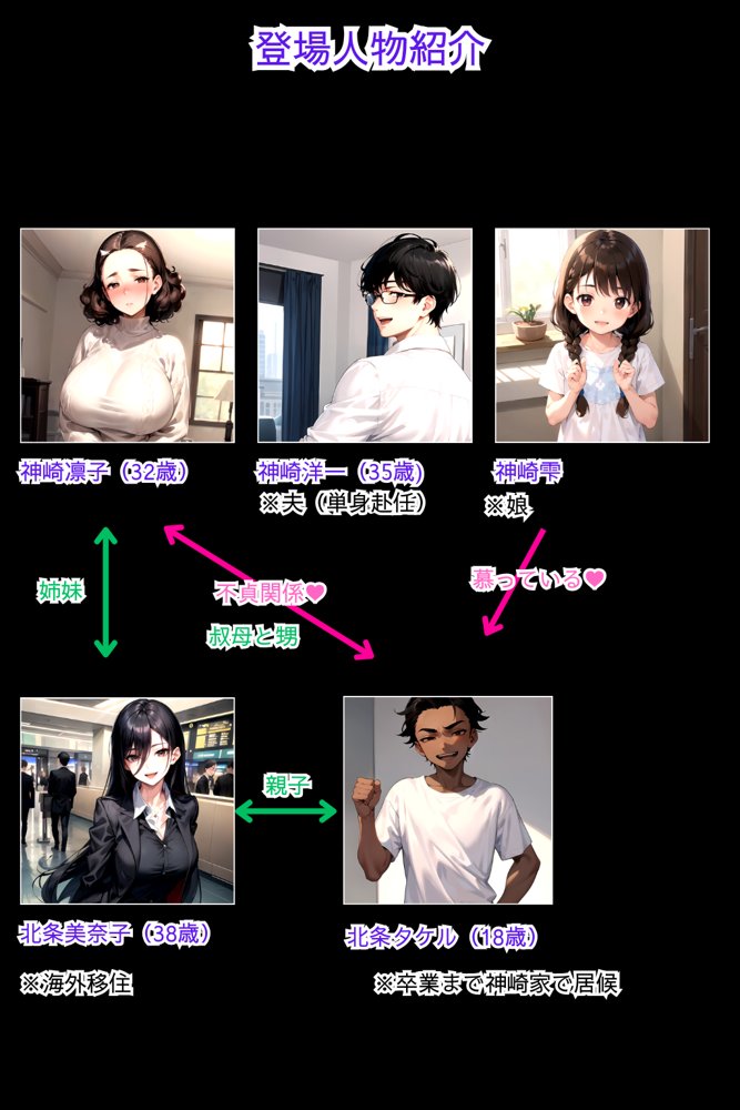 童顔で巨乳の叔母を堕とす算段 下巻 エロ同人誌画像 002
