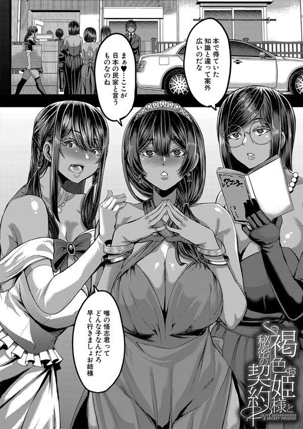 褐色姫と秘密の契約【1話立ち読み付き】 エロ画像 003