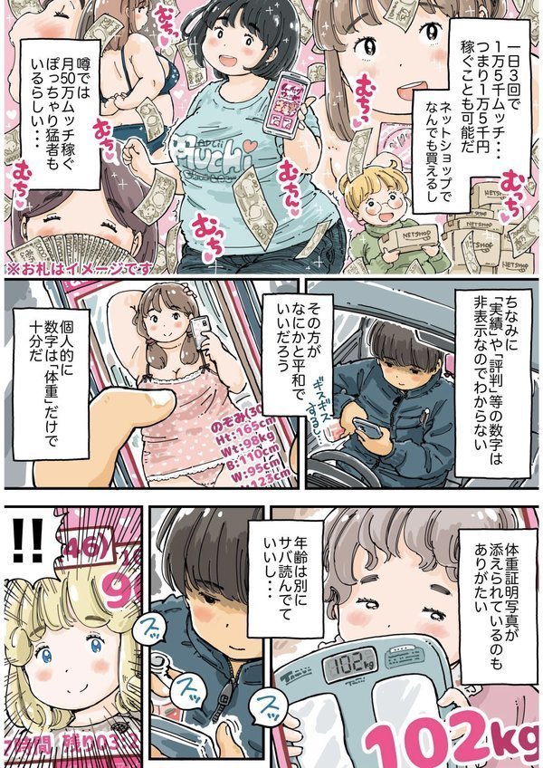 ムッチングアプリ 〜ゆきっぺの思い出〜 《読み切り》 エロ画像 007