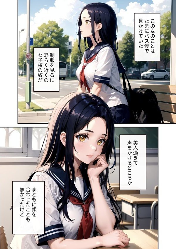 陰キャの僕、透視の力を手に入れる。 モザイク版 エロ画像 005