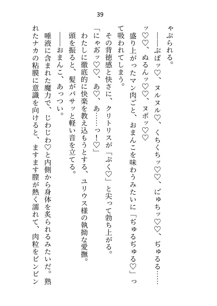 王子＆大魔法使い様と義務でセックスしてた召還聖女ですが世界を救ったのち、逃げてしまいました エロ同人誌画像 033