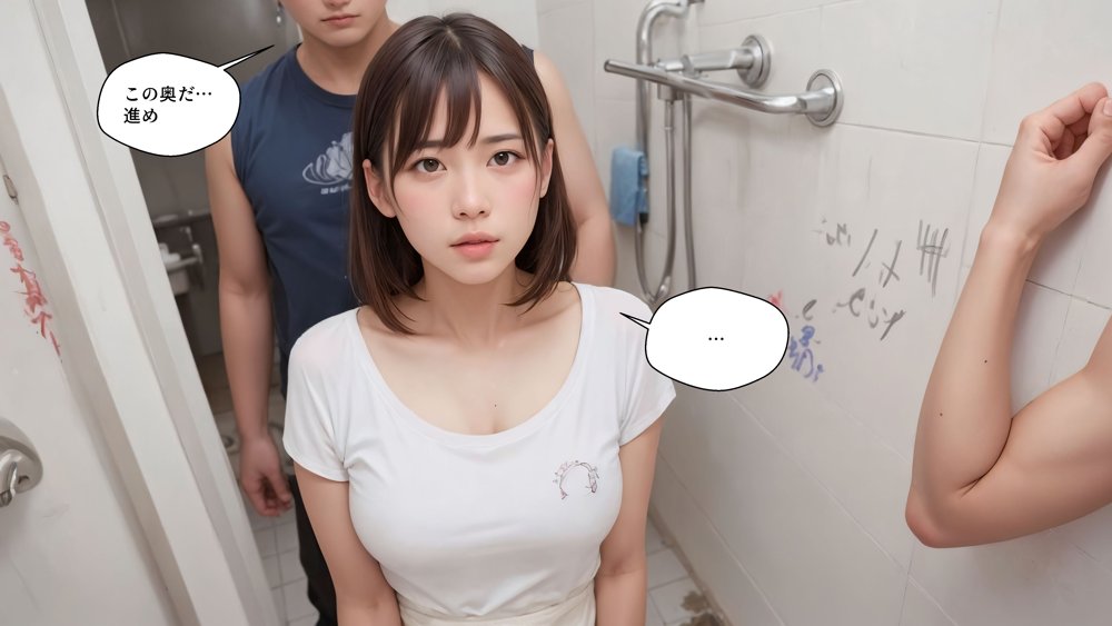 【4Kマンガ】肉便器ファイナル エロ同人誌画像 001