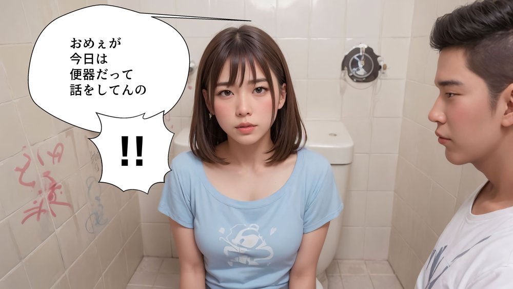 【4Kマンガ】肉便器ファイナル エロ同人誌画像 005