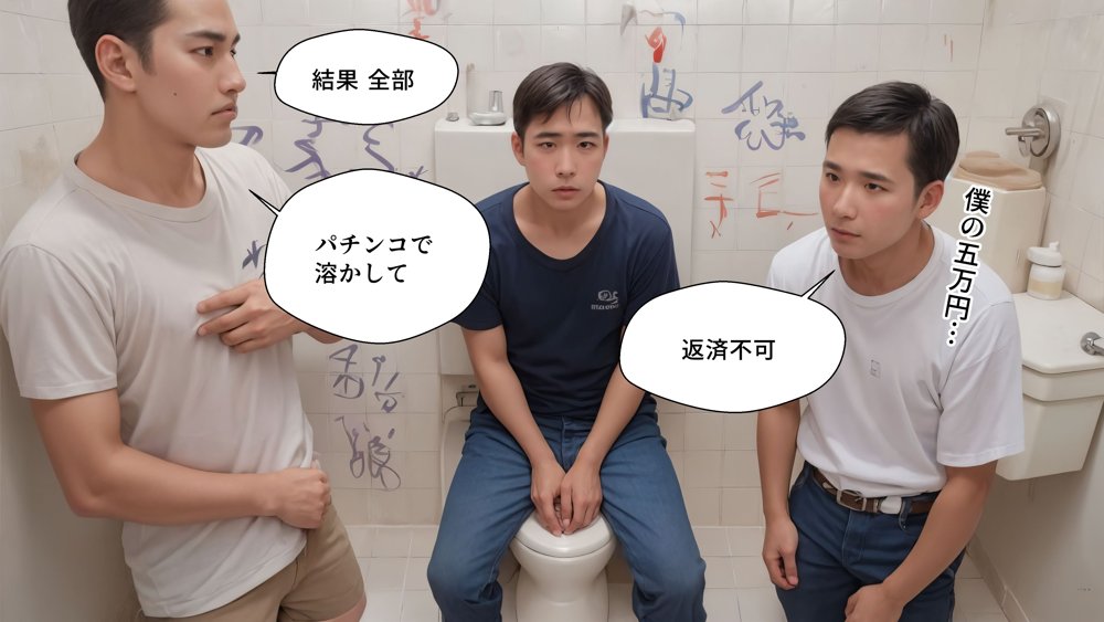 【4Kマンガ】肉便器ファイナル エロ同人誌画像 012