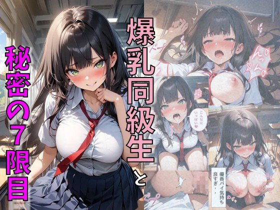 爆乳同級生と秘密の7限目 エロ同人誌画像 002