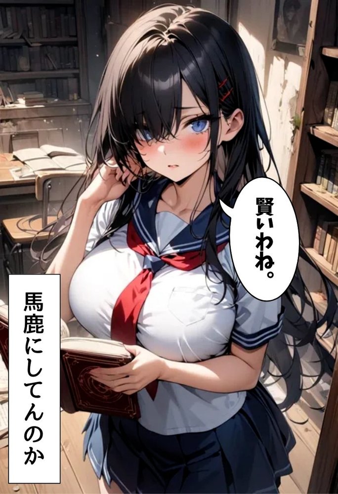 爆乳オカルト部員と濃厚初セックス エロ同人誌画像 012