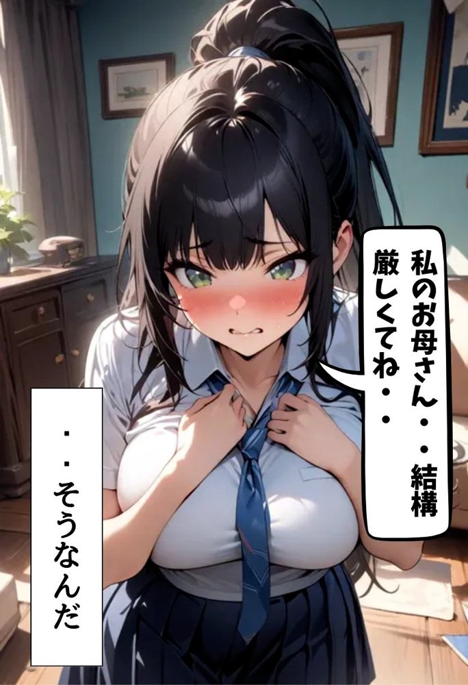 巨乳同級生とえっちな家訓 エロ同人誌画像 015
