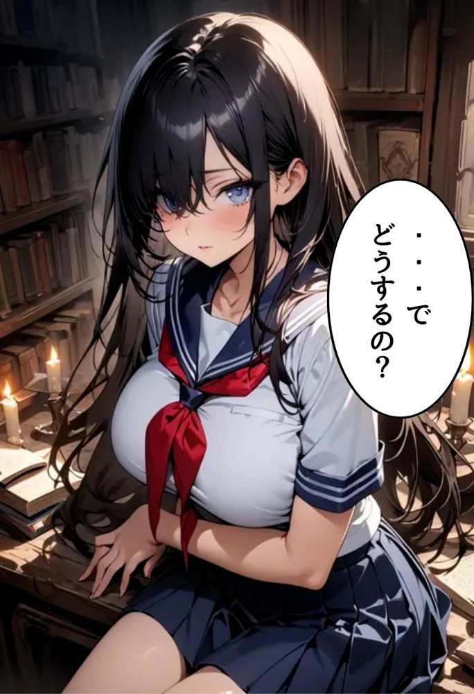 爆乳オカルト部員と濃厚初セックス エロ同人誌画像 018