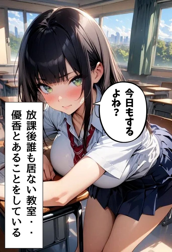 爆乳同級生と秘密の7限目 エロ同人誌画像 011