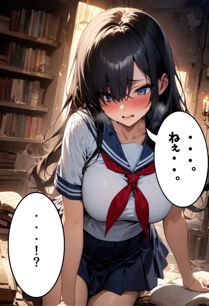 爆乳オカルト部員と濃厚初セックス エロ同人誌画像 023