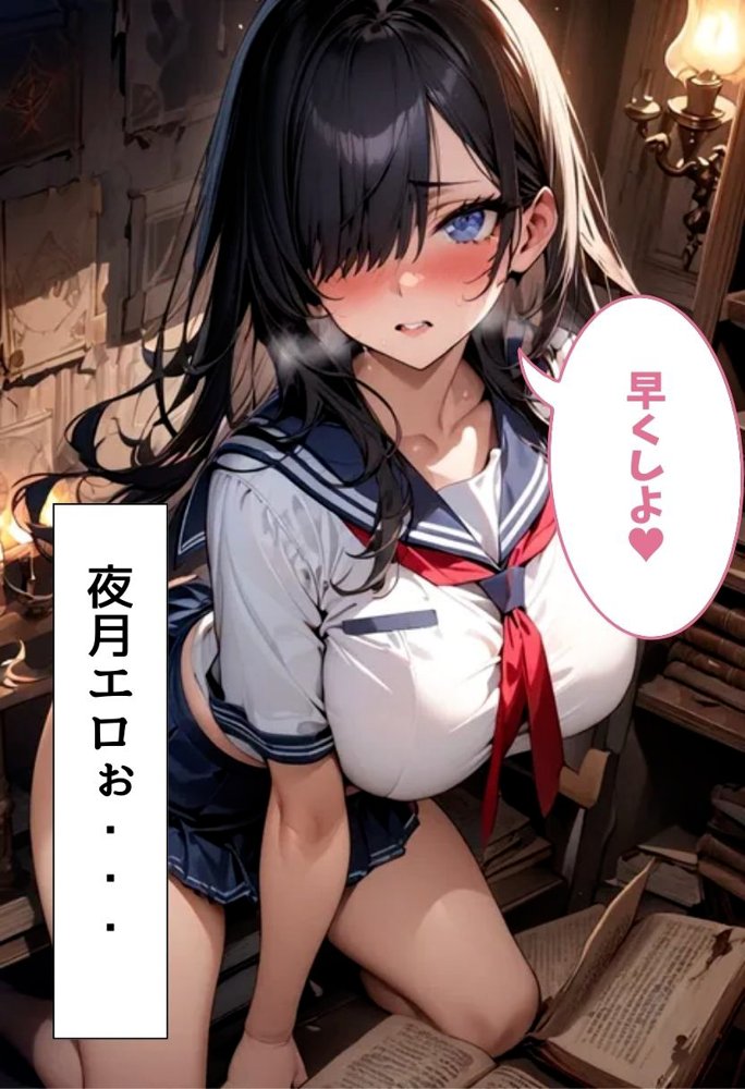 爆乳オカルト部員と濃厚初セックス エロ同人誌画像 024