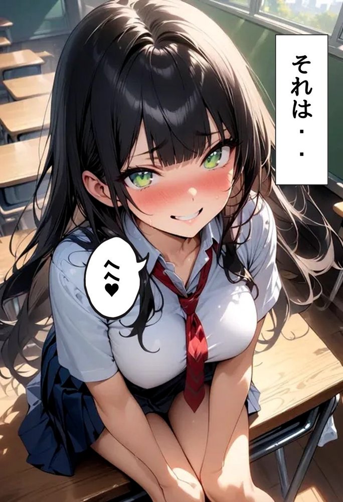 爆乳同級生と秘密の7限目 エロ同人誌画像 012