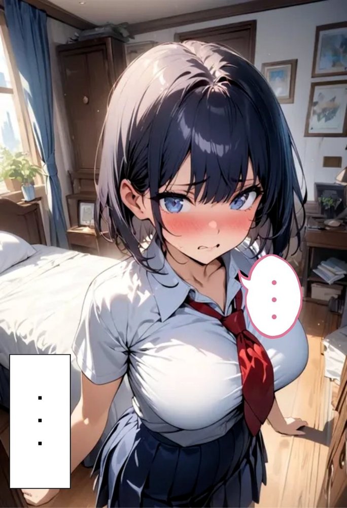 仲良しの爆乳同級生とセフレになった話 エロ同人誌画像 035