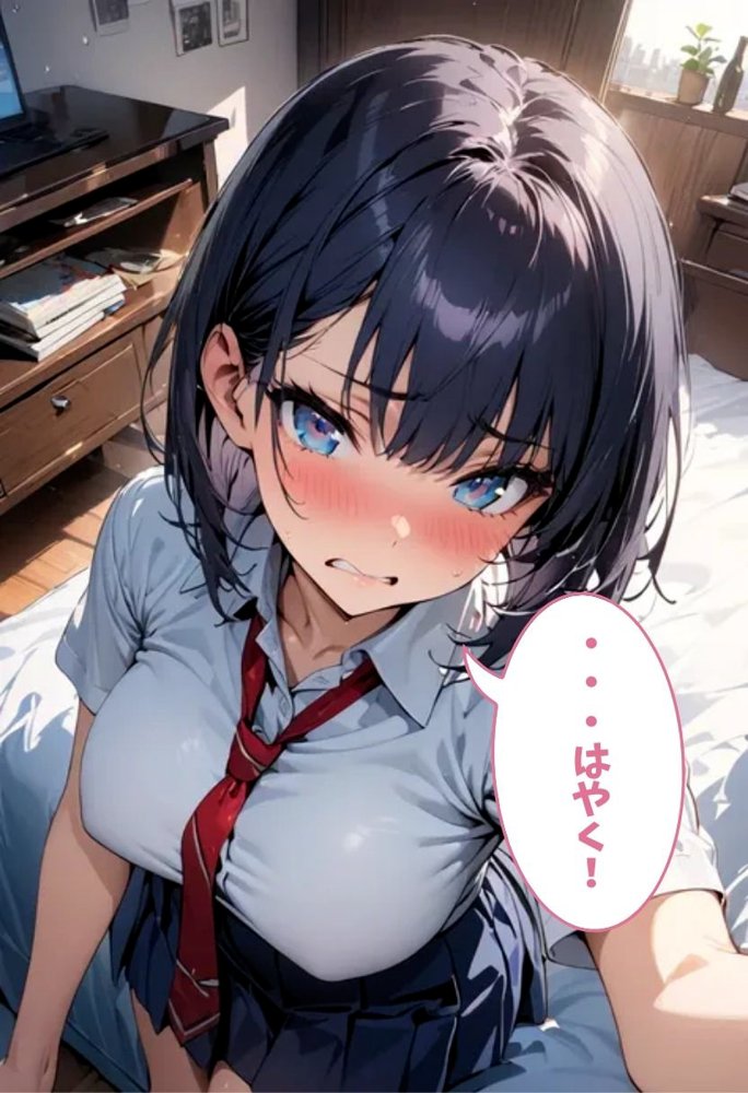 仲良しの爆乳同級生とセフレになった話 エロ同人誌画像 036