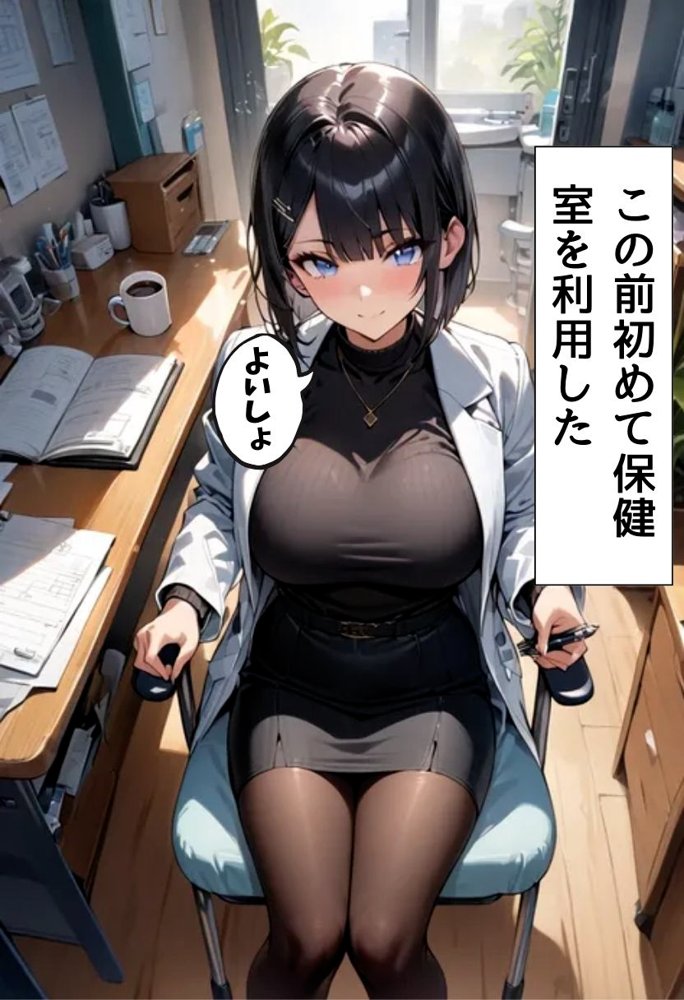 保健室の爆乳先生とえっちな治療 エロ同人誌画像 005