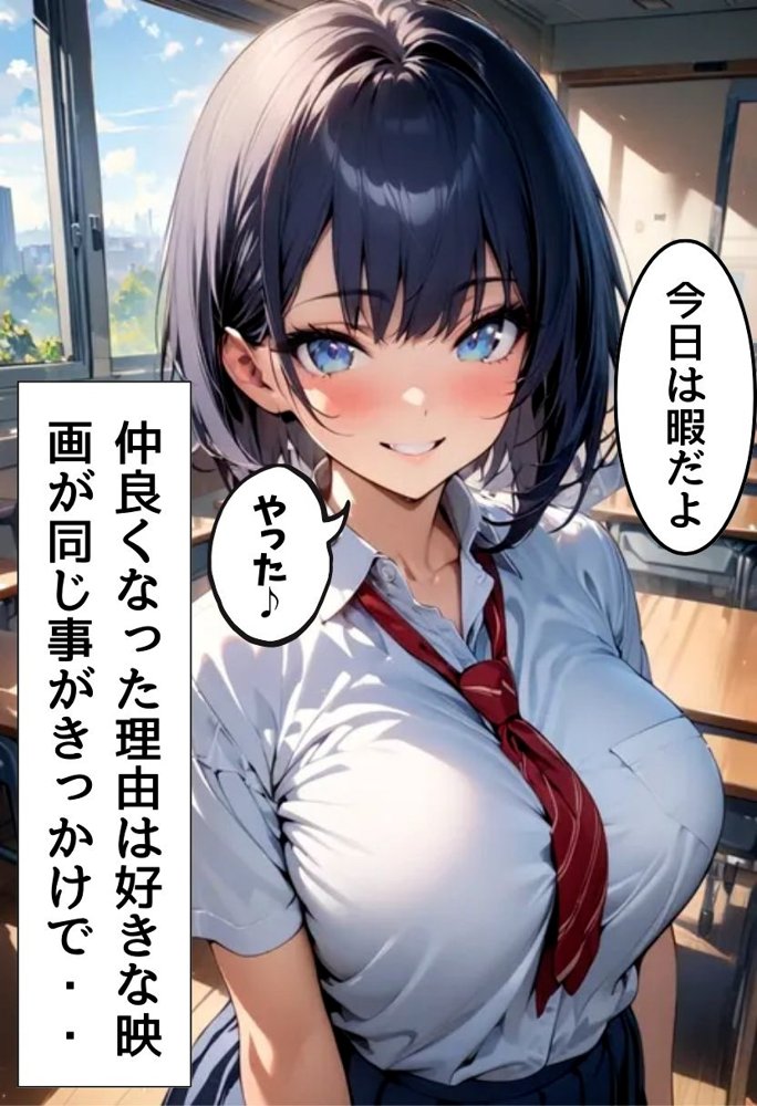 仲良しの爆乳同級生とセフレになった話 エロ同人誌画像 006