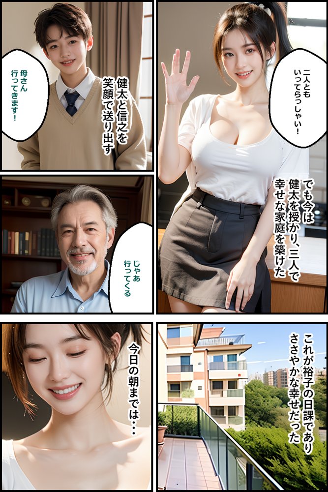 人妻専従契約3 息子の担任に牝●隷にされた恥ずかしい人妻 エロ同人誌画像 008