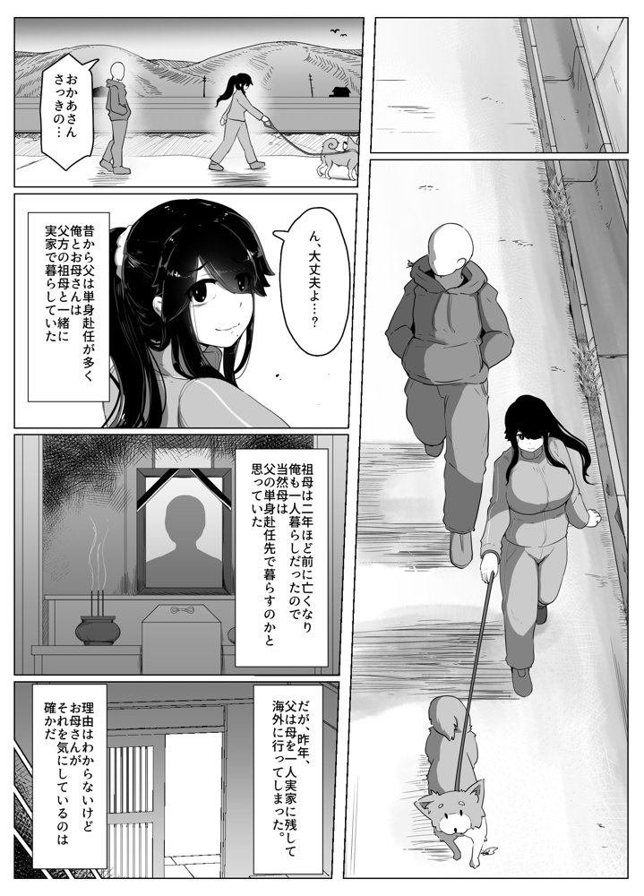 おやすみ、おかあさん I エロ同人誌画像 011